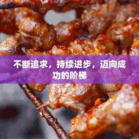 不断追求，持续进步，迈向成功的阶梯