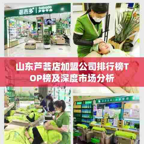 山东芦荟店加盟公司排行榜TOP榜及深度市场分析