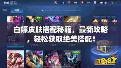 白嫖皮肤搭配秘籍，最新攻略，轻松获取绝美搭配！